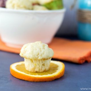 Orange Creamsicle Mini Muffins