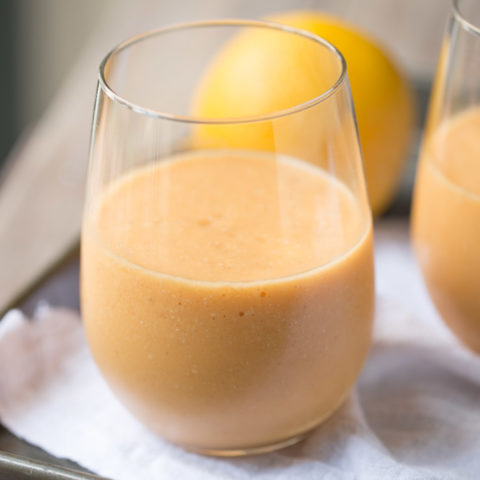 Orange Carrot Protein Smoothie