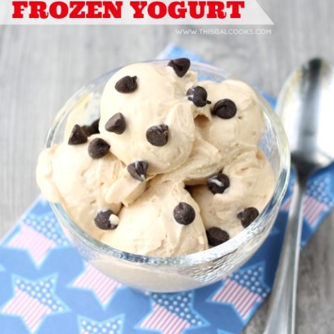 Peanut Butter Frozen Yogurt