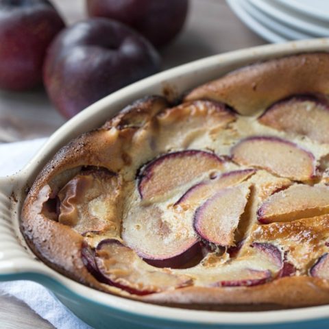 Plum Clafoutis