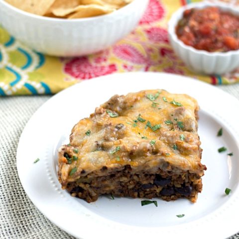 Quick & Easy Cheesy Taco Casserole