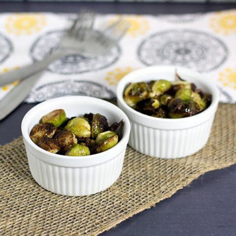 Roasted Brussels Sprouts with Bacon