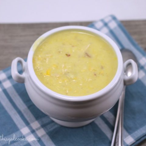 Recipe: Roasted Jalapeno & Chicken Chowder