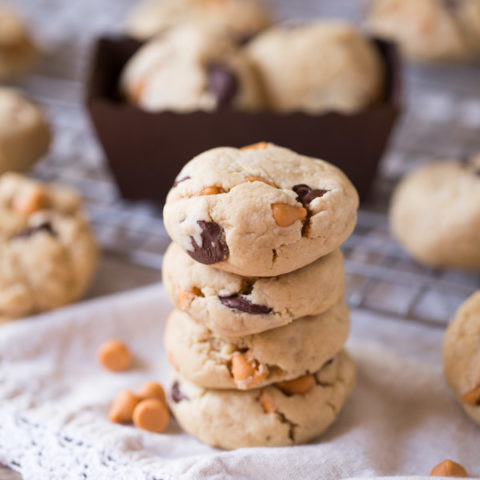 Soft Butterscotch Chocolate Chip Cookies