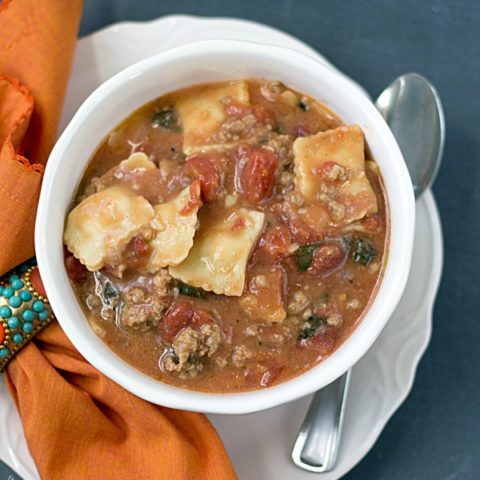 Easy Ravioli Soup Recipe