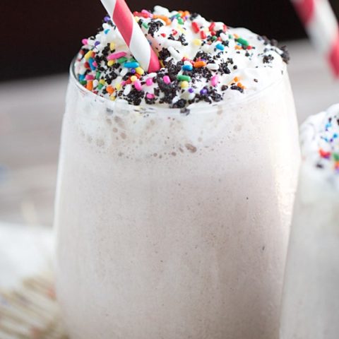 Strawberry Cookies and Cream Kefir Shake