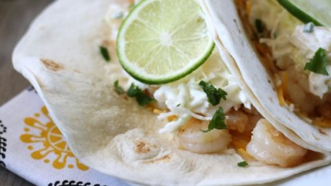 Tequila Lime Shrimp Tacos This Gal Cooks