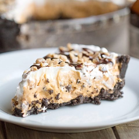 Butterscotch Toffee Pudding Pie