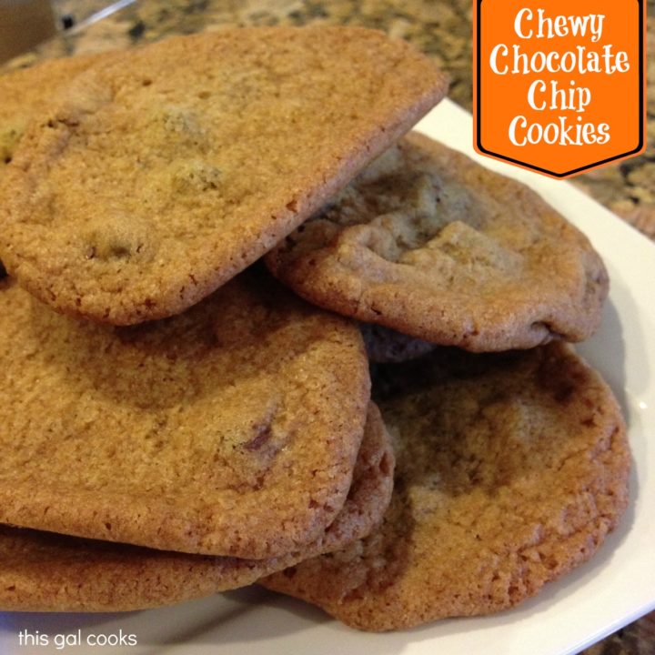 Chewy Chocolate Chip Cookies