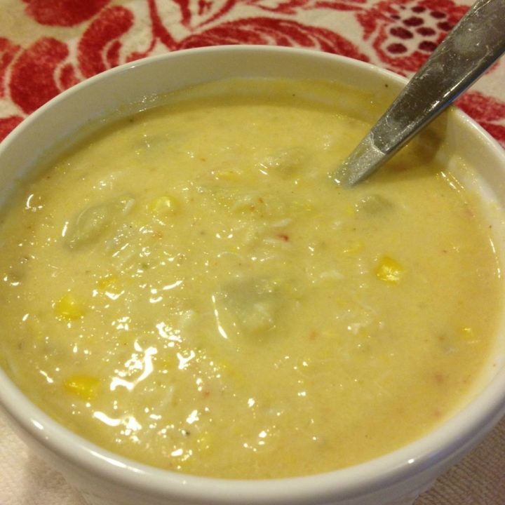 Spicy Crab & Corn Chowder