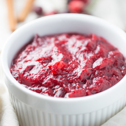 Cranberry Orange Apple Sauce