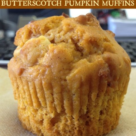 Butterscotch Pumpkin Muffins