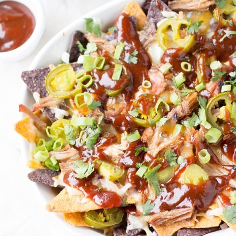 Pulled Pork BBQ Nachos