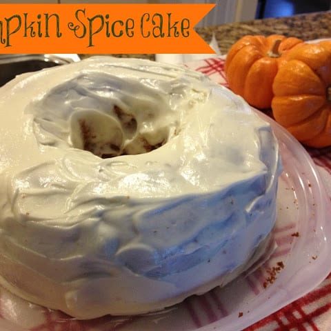 Easy Pumpkin Spice Cake