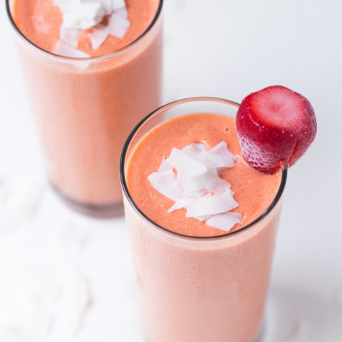 Tropical Strawberry Smoothie