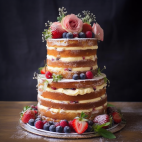 Naked Cake Recipe: A Stylish and Rustic Dessert Trend for 2023