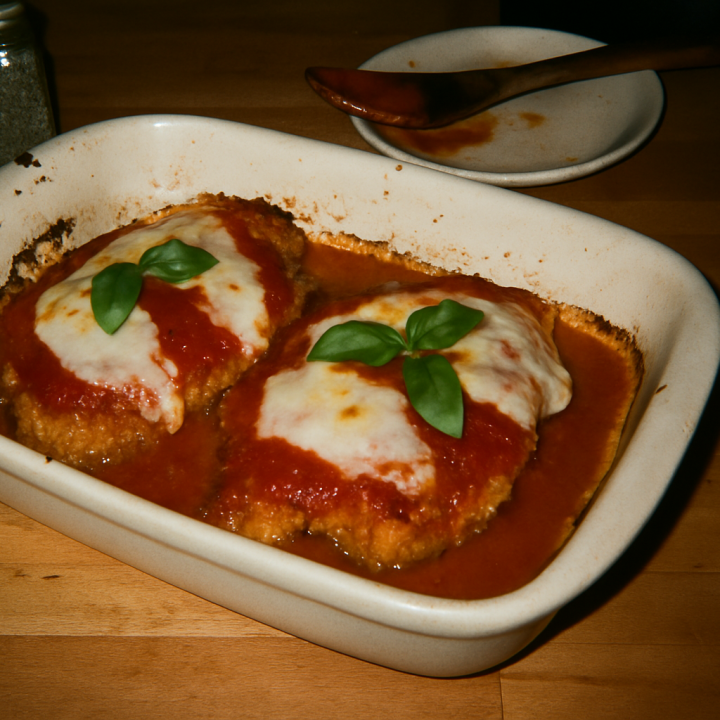 Southern-Style Crispy Chicken Parmesan Recipe