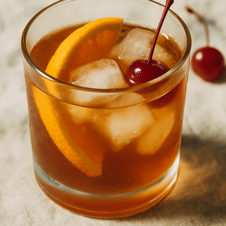 Brandy Old Fashioned Recipe With An Orange Twist