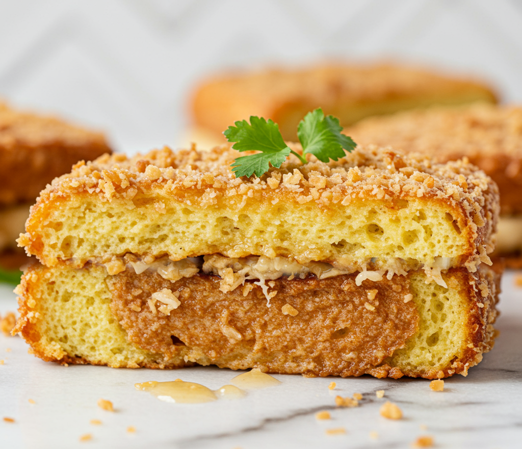 You Read That Right: Coconut-Macadamia Crunch Hawaiian Roll French Toast