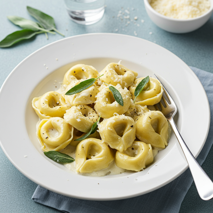 Tortellini alla Panna with Fresh Sage Recipe