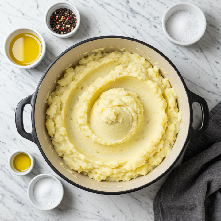 Fast, Easy, Creamy Mashed Potatoes Recipe (Perfect For Thanksgiving)