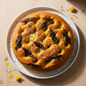Pumpkin Focaccia Recipe