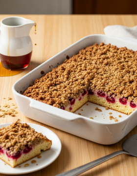 Cranberry Baked Buttermilk Pancakes Recipe