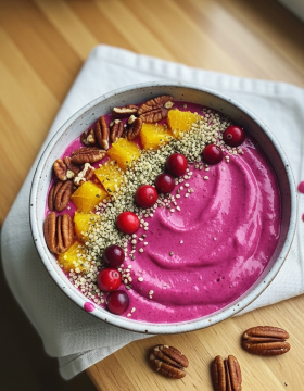 Cranberry Smoothie Bowl Recipe