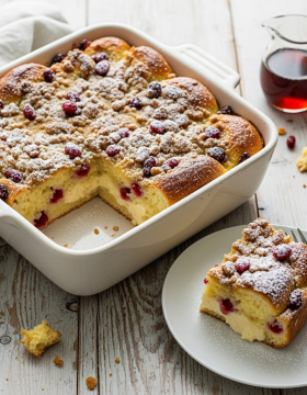 Cranberry Orange French Toast Casserole Recipe