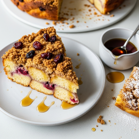 Coconut Cranberry French Toast Bake Recipe