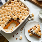 Sweet Potato Casserole With Marshmallows Recipe