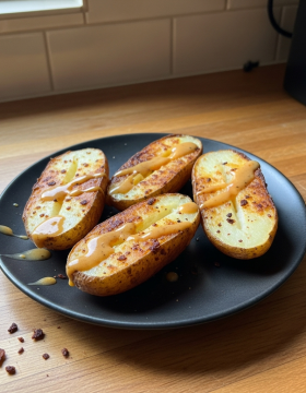 Air Fryer Baked Potatoes Recipe