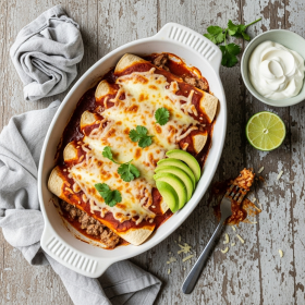 Ground Beef Enchiladas Recipe