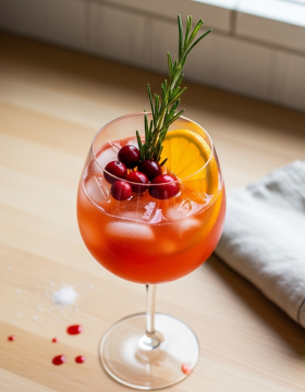 Cranberry Aperol Spritz Recipe