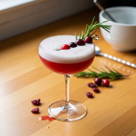Cranberry Orange Whiskey Sour Recipe