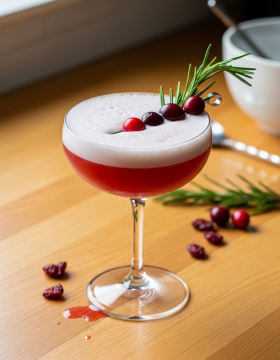 Cranberry Orange Whiskey Sour Recipe