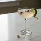 A Crisp and Elegant Twist on the White Cranberry Cosmo
