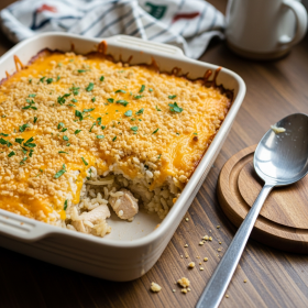 Chicken and rice casserole Recipe