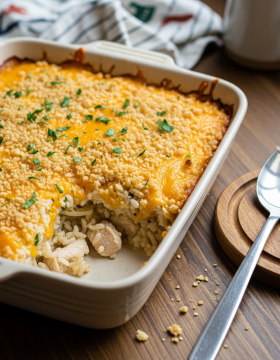 Chicken and rice casserole Recipe