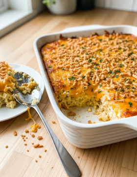 Copycat Cracker Barrel hashbrown casserole Recipe