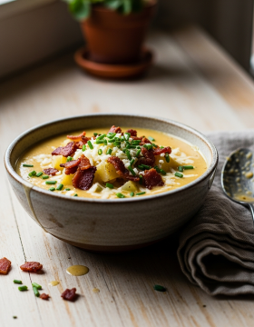 old fashioned potato soup Recipe