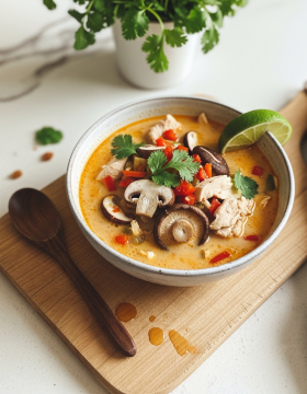 thai coconut soup Recipe