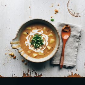 4 ingredient potato soup Recipe