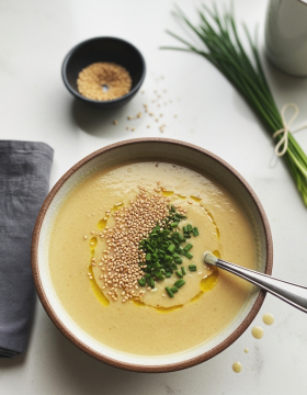 roasted cauliflower soup Recipe