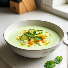 cucumber soup Recipe
