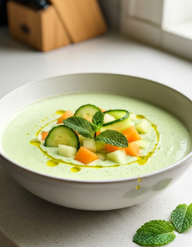 cucumber soup Recipe