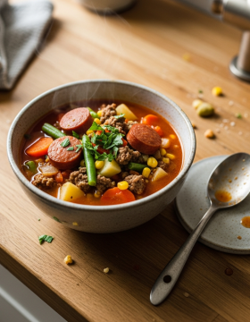 ground beef soup s Recipe