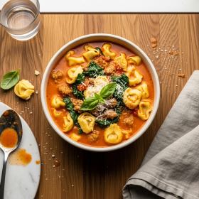 spinach tortellini soup Recipe