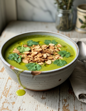 green pepper soup Recipe