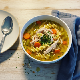 rotisserie chicken noodle soup Recipe